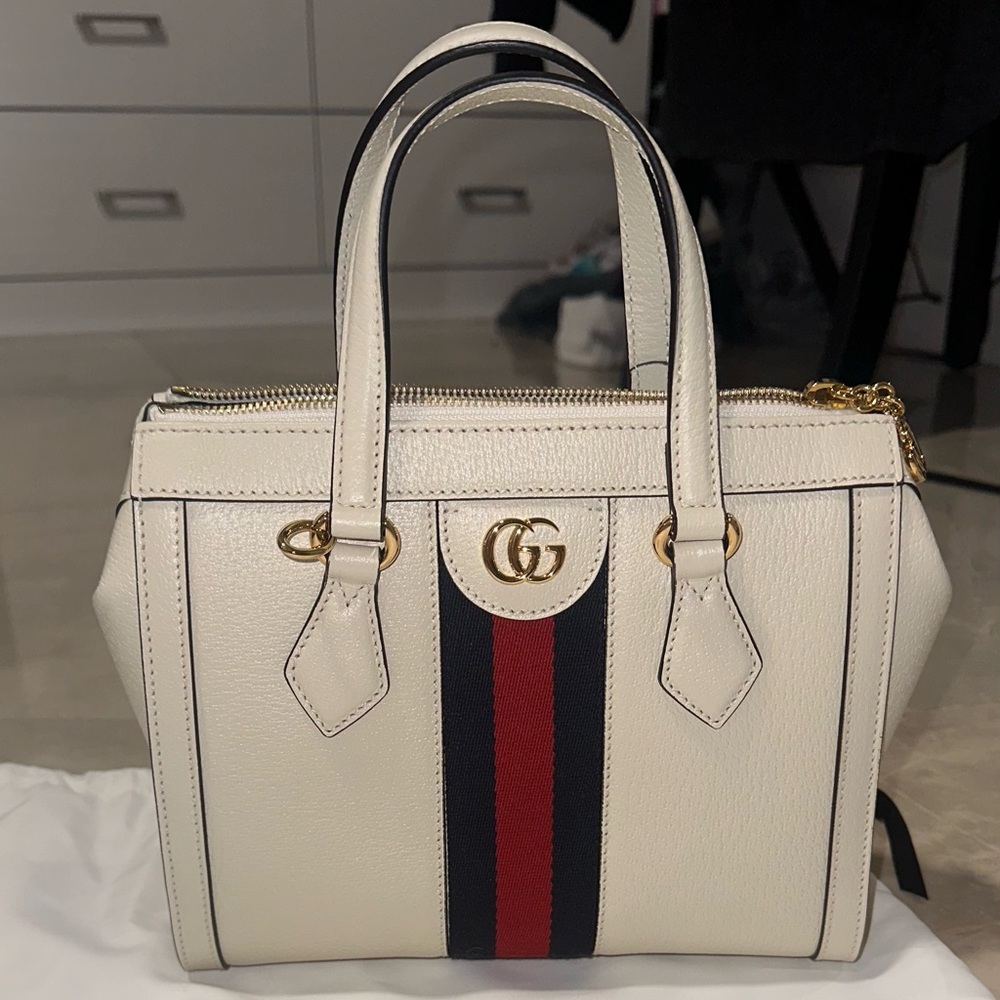 Gucci Ophidia small leather crossbody bag